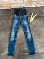 H&M Umstands Skinny Jeans High Rib, Gr.34 Hessen - Babenhausen Vorschau