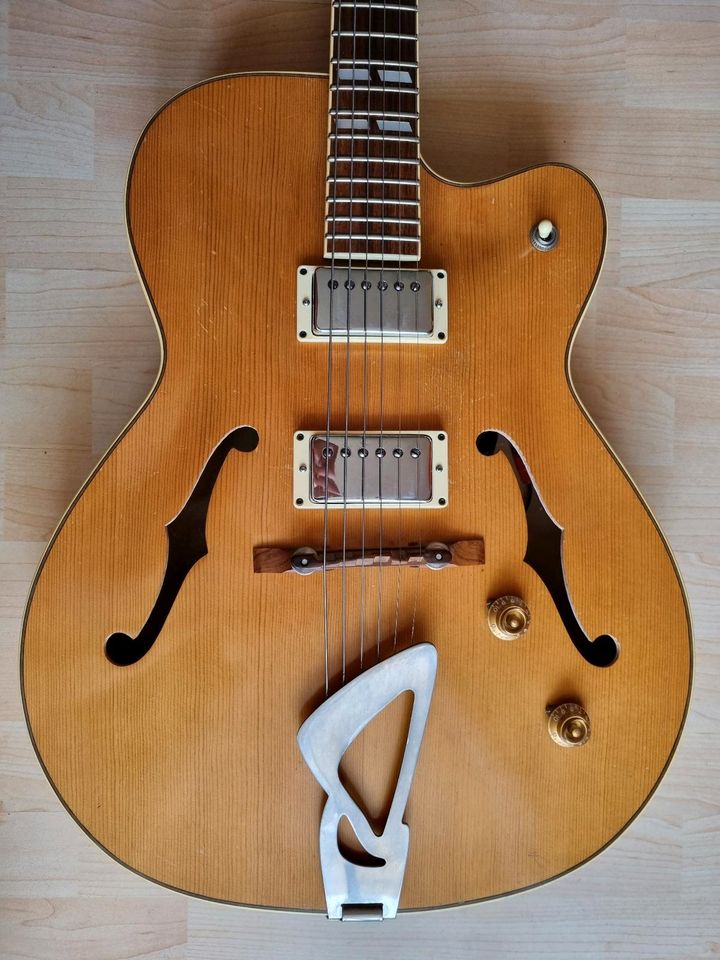 Ralf Falke Ladybird Jazz Gitarre Byrdland Specs mit Gibson Saiten in Düsseldorf