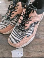 Sneaker Findlay Größe 36 Rosa mit Zebramuster Zebra Schuh Turnsch Hessen - Maintal Vorschau