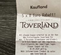 Toverland Gutschein 8€  je Person bis 5 Personen = 40€ Nordrhein-Westfalen - Oberhausen Vorschau