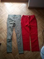 Rote 7/8 und Khaki Sommerhose Größe 34 C&A +Mango Baden-Württemberg - Murg Vorschau