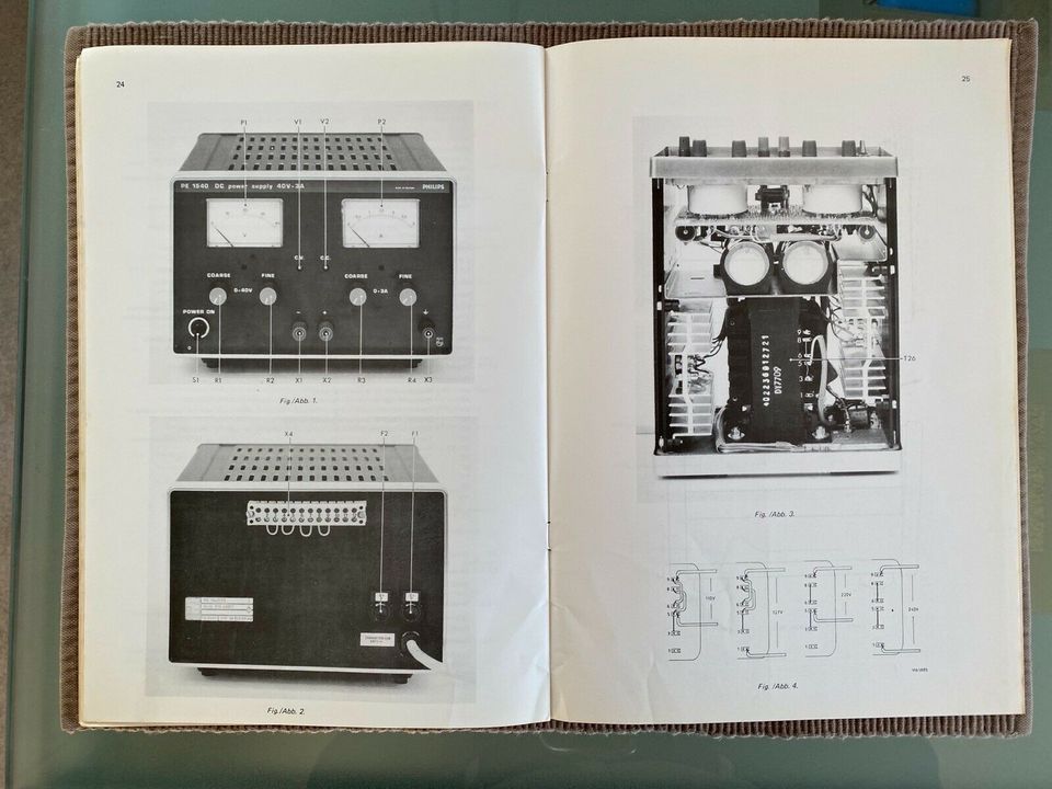 PHILIPS Bedienungsanleitung von 1978 PE 1540/00 Power Supply in Bremen