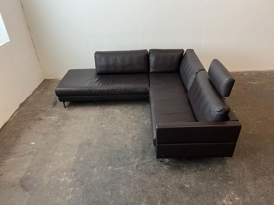 Rolf Benz Vida Designer Ecksofa Couch Leder in Backnang