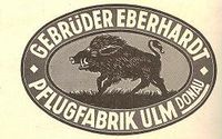 Suche EBERHARDT ULM Plakette Schild für Pflug, Grubber, Egge Baden-Württemberg - Haigerloch Vorschau
