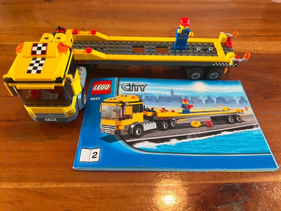 LEGO City 4643 "Powerboot Transporter", TOP! in Groß-Zimmern