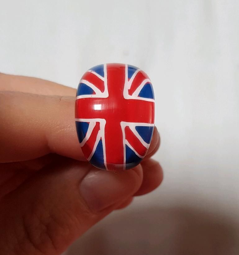 Ring Flagge Union Jack, Flagge Großbritannien,  wie neu, Gr. 54 in Karlsruhe