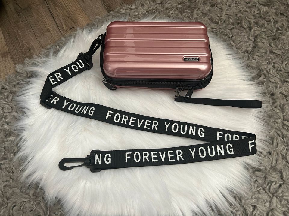 Forever Young Mini Koffer Tasche Rosè Farben*Box Bag* Kofferform in Wetzlar
