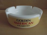 Aschenbecher - Golden American Cigarettes - neu - Vintage - Retro Heiligengrabe - Blumenthal Vorschau