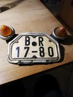 altes DDR Motorrad Kennzeichen Niedersachsen - Verden Vorschau