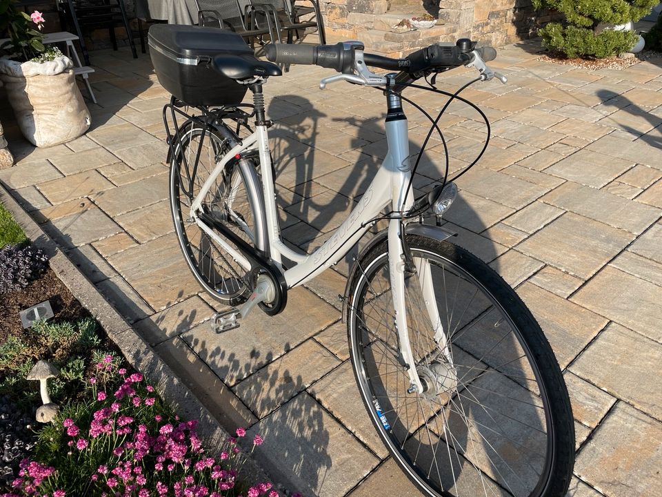 Stevens Damen Fahrrad mit Rücktritt Bremse weiß in Bad Neustadt a.d. Saale