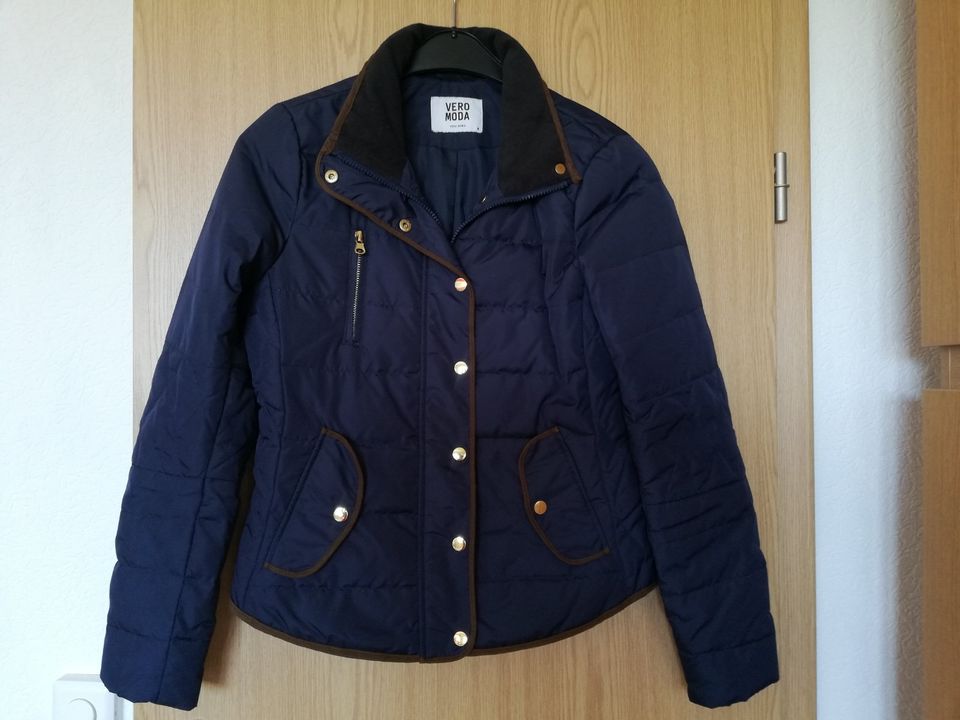 vero moda - Marken-Jacke, Gr. S, dunkelblau, gepflegter Zustand in Gera