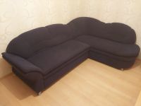Eck-Sofa mit Bettfunktion, Farbe: Dunkelblau Nordrhein-Westfalen - Paderborn Vorschau