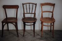 VERLEIH für Hochzeiten und Events Brauner Vintage Stuhl aus Holz Schleswig-Holstein - Wanderup Vorschau