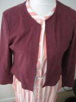 Damen-Jacke, Jäckchen Gr. M in dunkel-weinrot  NEU !! 5,-€ Bayern - Pfarrkirchen Vorschau
