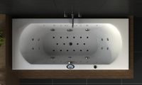 Premium LED Whirlpool Badewanne 180x80 cm Ozon + Heizung +Radio Bayern - Hofkirchen Vorschau