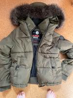 Khaki Superdry Winterjacke in s Niedersachsen - Papenburg Vorschau