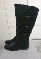 Schwarze Lederstiefel Baden-Württemberg - Karlsruhe Vorschau