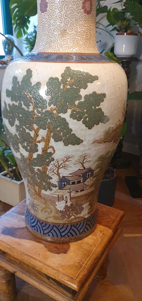 Antike/vintage XXL chinesische Bodenvase. in Leipzig