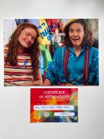 Autogramm Sadie Sink & Millie Bobby Brown COA Köln - Porz Vorschau