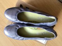 Ballerina Mjus blau metallic glänzend hellblau❤️ Bayern - Augsburg Vorschau