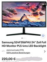 Samsung HD Monitor 24" Kr. München - Feldkirchen Vorschau