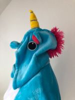 Jumpsuit Onesie kuscheliges Kostüm Einhorn blau Unicorn Kinder Sachsen-Anhalt - Magdeburg Vorschau