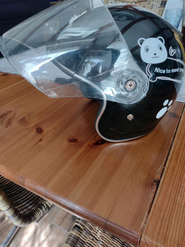 Motorradhelm Kinder Größe 48-54 in Wanna