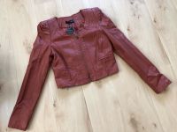 Kunstleder Jacke / Bolero / rot S neu Sachsen-Anhalt - Wieskau Vorschau