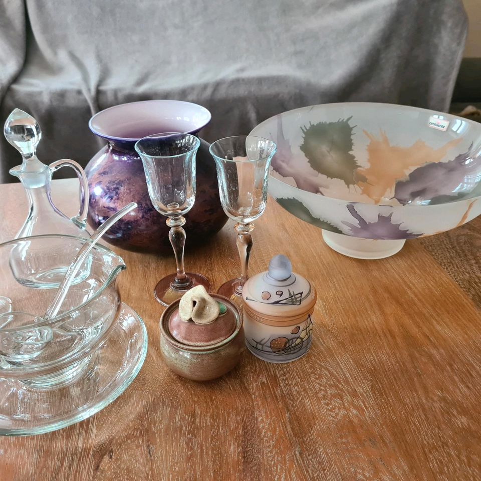 Sektkelche, Vase, Schale, Weizenglas... in Alfdorf