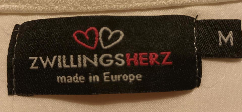 Shirt von Zwillingsherz in orange/lachs Größe M in Oldenburg