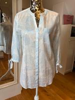 Brax Bluse Hemdbluse Hemd blau weiß hellblau Muster Nordrhein-Westfalen - Herford Vorschau