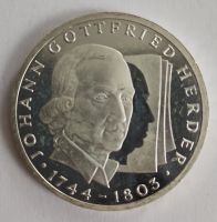 10 DM Silbermünze 0,625 Silber 1994 Herder Münze Bayern - Trogen Vorschau