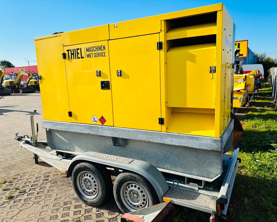 Stromgenerator 85 kva DIESEL auf Anhänger in Kamp-Lintfort