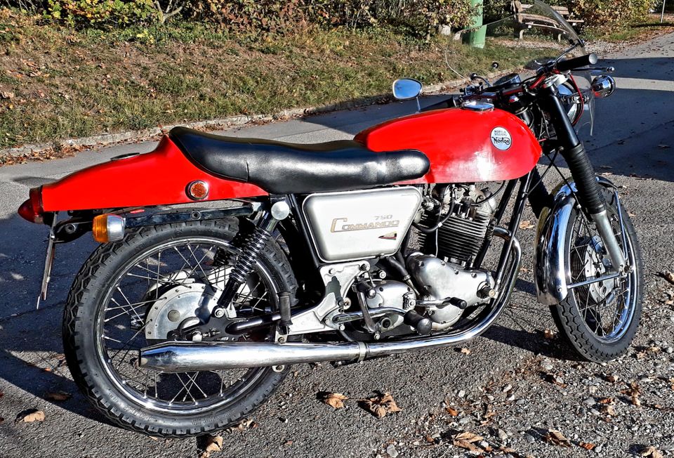 Norton Commando, Bj. 1968, 12.500 km, 3.Hd., H-Nr., Tüv in Seefeld