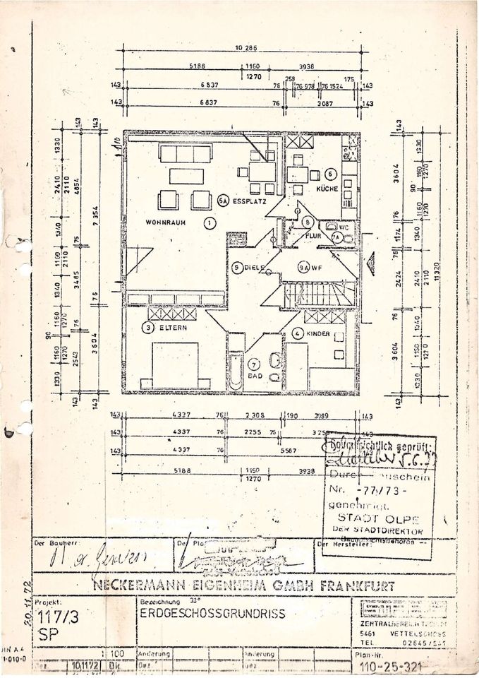 ++ ON-Immobilien ++ Ein Einfamillienhaus in guter Lage von Olpe! in Olpe