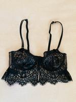 Hunkemöller BH Spitze 70C schwarz rosa Bayern - Würzburg Vorschau