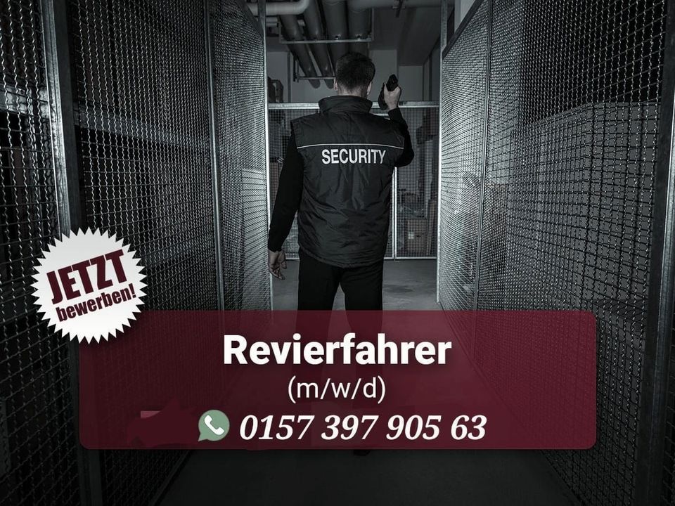 Security Revierfahrer gesucht!! 17.80€ Std!! job in Schwerin