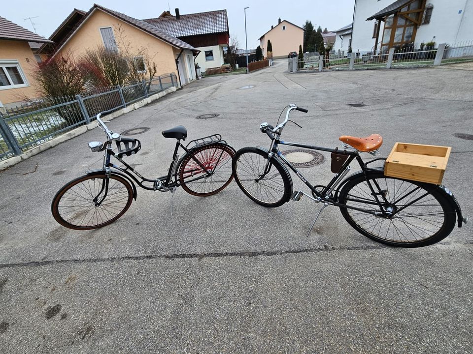 Verkaufe 2 Standard Räder, Rad, Fahrrad, Oldtimer in Pocking