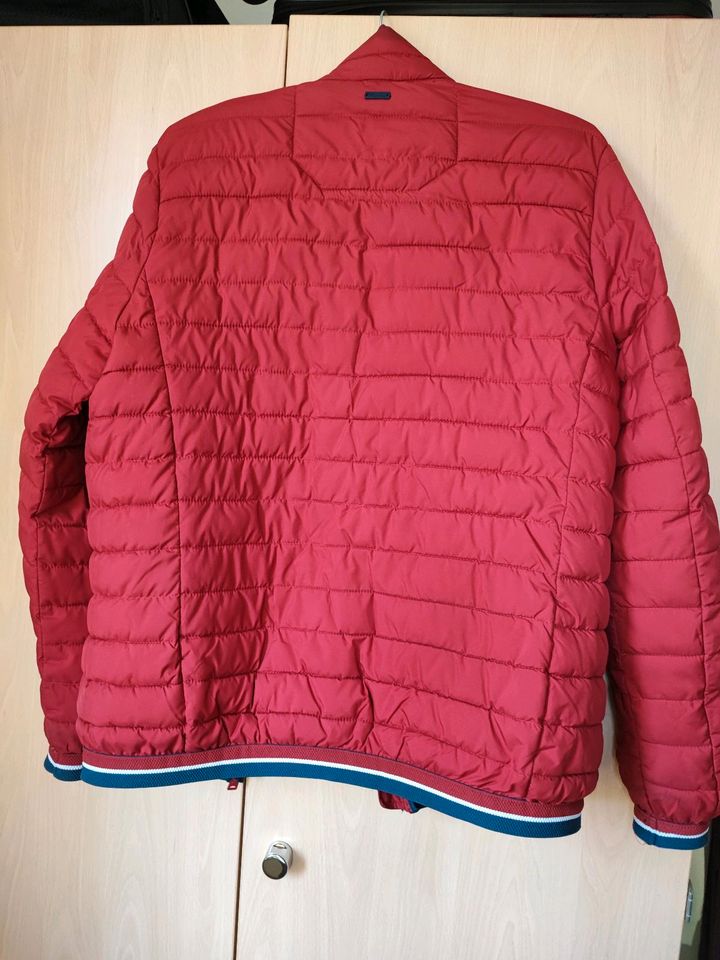 Herren Steppjacke Rot C&A Nautical Edition Gr. M in Saarbrücken