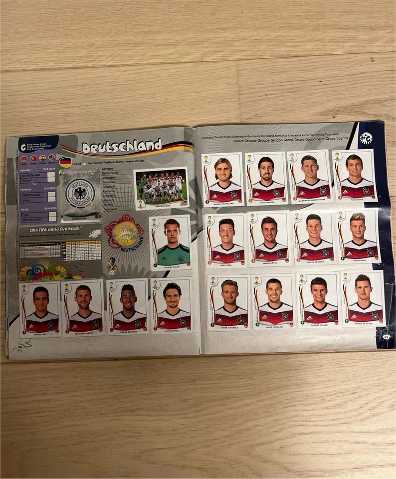 VOLLES PANINI HEFT 2014 WM BRASILIEN in Roßtal