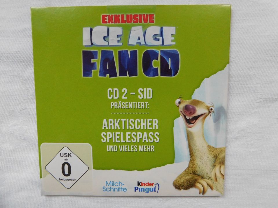 CD Rom ICE AGE Fan-CD Scrat oder Sid jeweils neu in Hannover