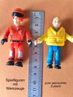 Kleines Spielset, 2 Figuren mit Werkzeuge, gebraucht Nordrhein-Westfalen - Solingen Vorschau