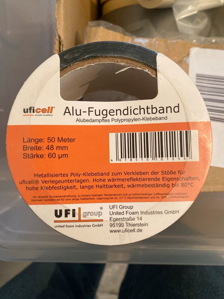 Alu-Fugendichtband 50 Meter Klebeband in Apelern