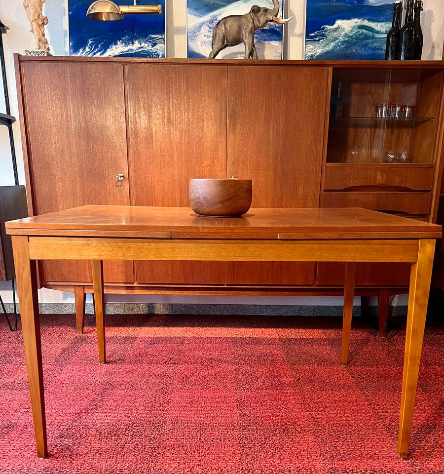 Mid Century Esstisch Danish Design 1960 Teak Vintage Tisch in Schorndorf