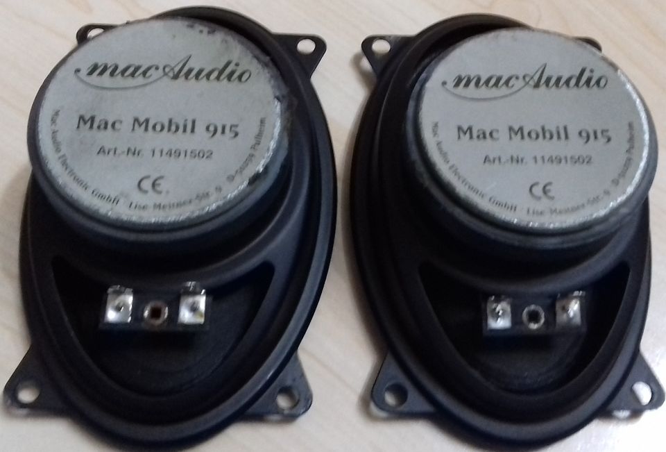 Ein Paar Mac Audo Mac Mobil 915 Coaxial Lautsprecher in Stelle