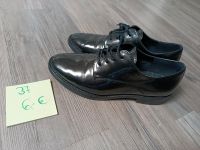 Lackschuhe Slipper Loafer Größe 37 *Anthrazit Bayern - Gräfendorf Vorschau