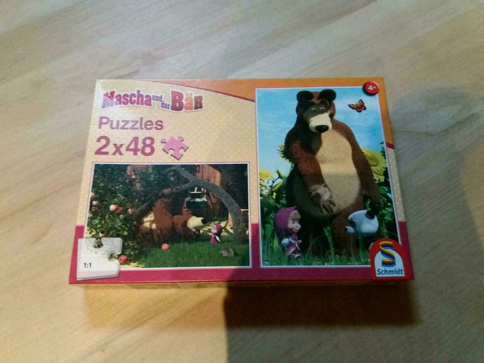 Puzzle Mascha und der Bär top Zustand in Teuchern