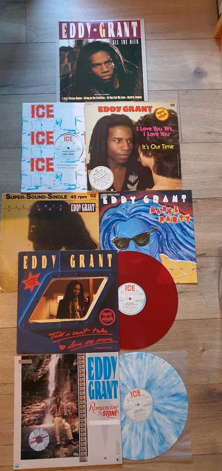 Eddy Grant 7x Maxi und Lp Vinyl Schallplatten 80s in Minden