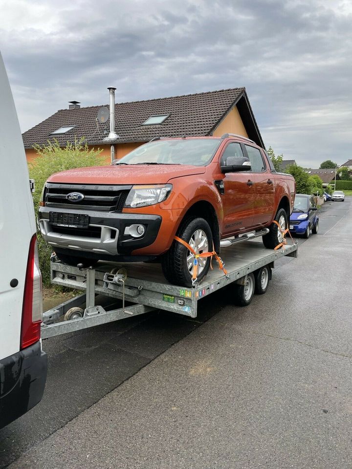 KFZ PKW Anhänger Trailer Transporter Autoanhänger mieten in Reichshof