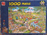 3 Jan van Haasteren 1500/1000 Teile Puzzle Park Golf  Schokolade Bayern - Hilgertshausen-Tandern Vorschau